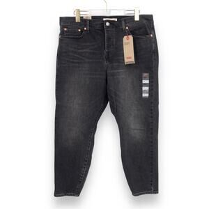 Levi Strauss & Co. Wedgie Skinny Jeans 16W High Rise Original Style Black NWT